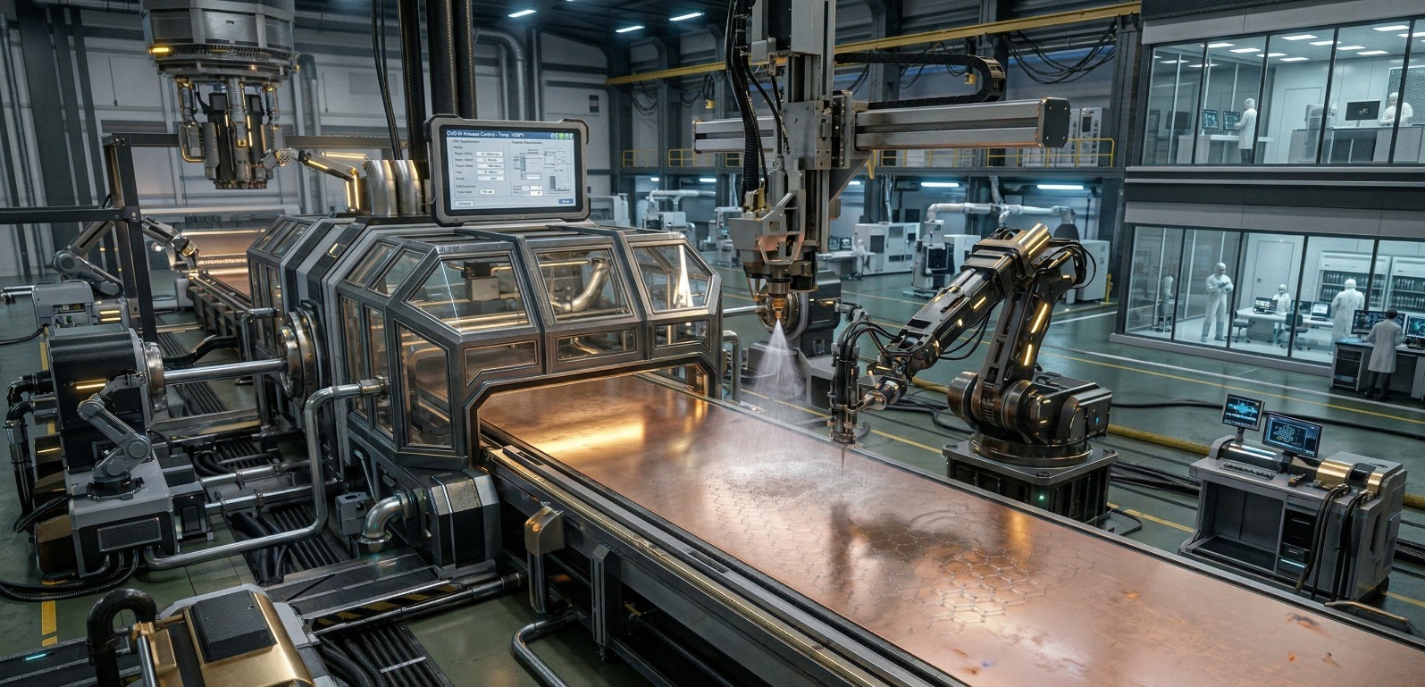 Graphene Manufacturing Process in Modern Production