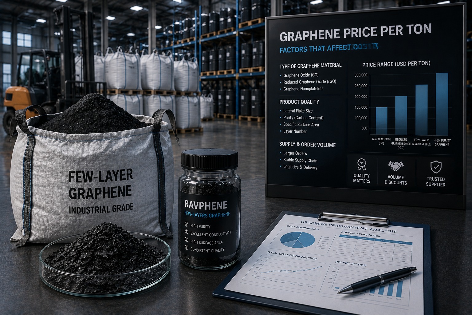 What Affects Graphene Price per Ton for Industrial Buyers